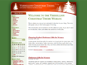 Vermilion Christmas 主题