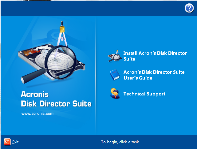 win7下的无损分区软件Acronis.Disk.Director.Suite 软件技巧 WIN7 软件技巧 第1张